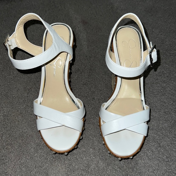 White Wedges from Jessica Simpson - Picture 1 of 8